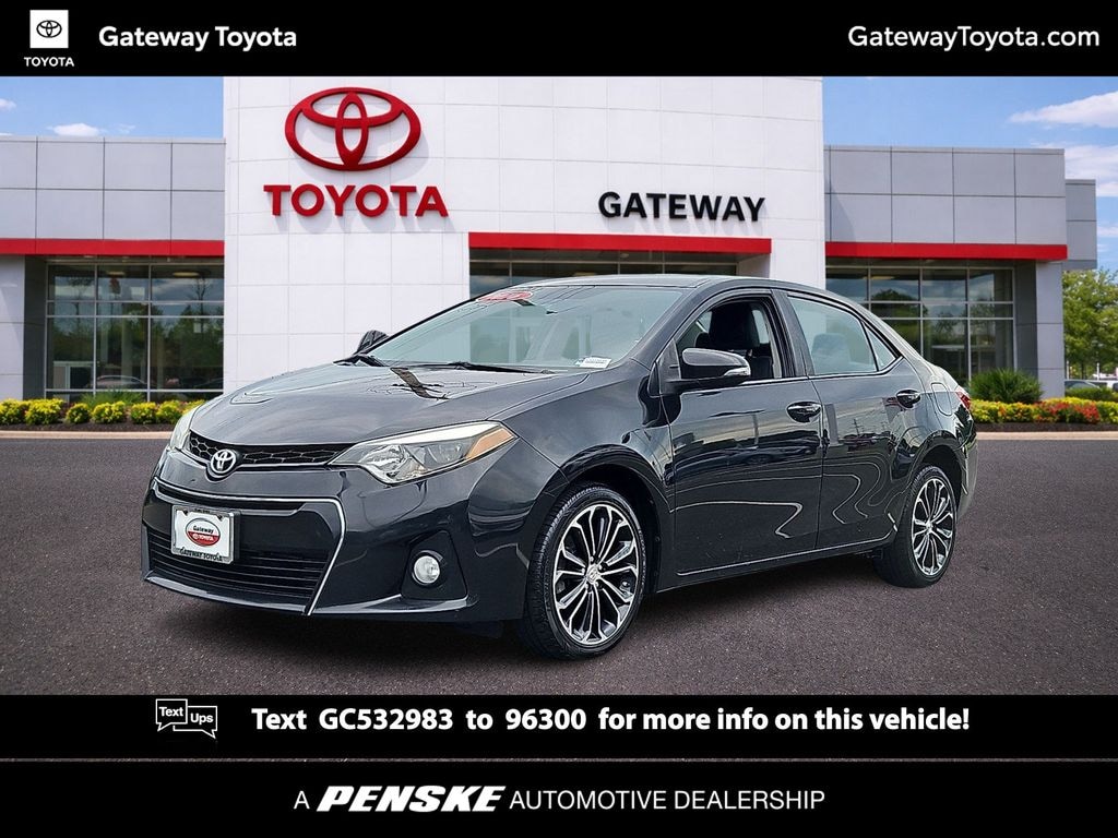 Used 2016 Toyota Corolla S Plus Sedan