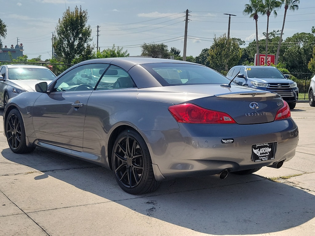 Used 2015 INFINITI Q60 3.7 with Navigation Package Convertible