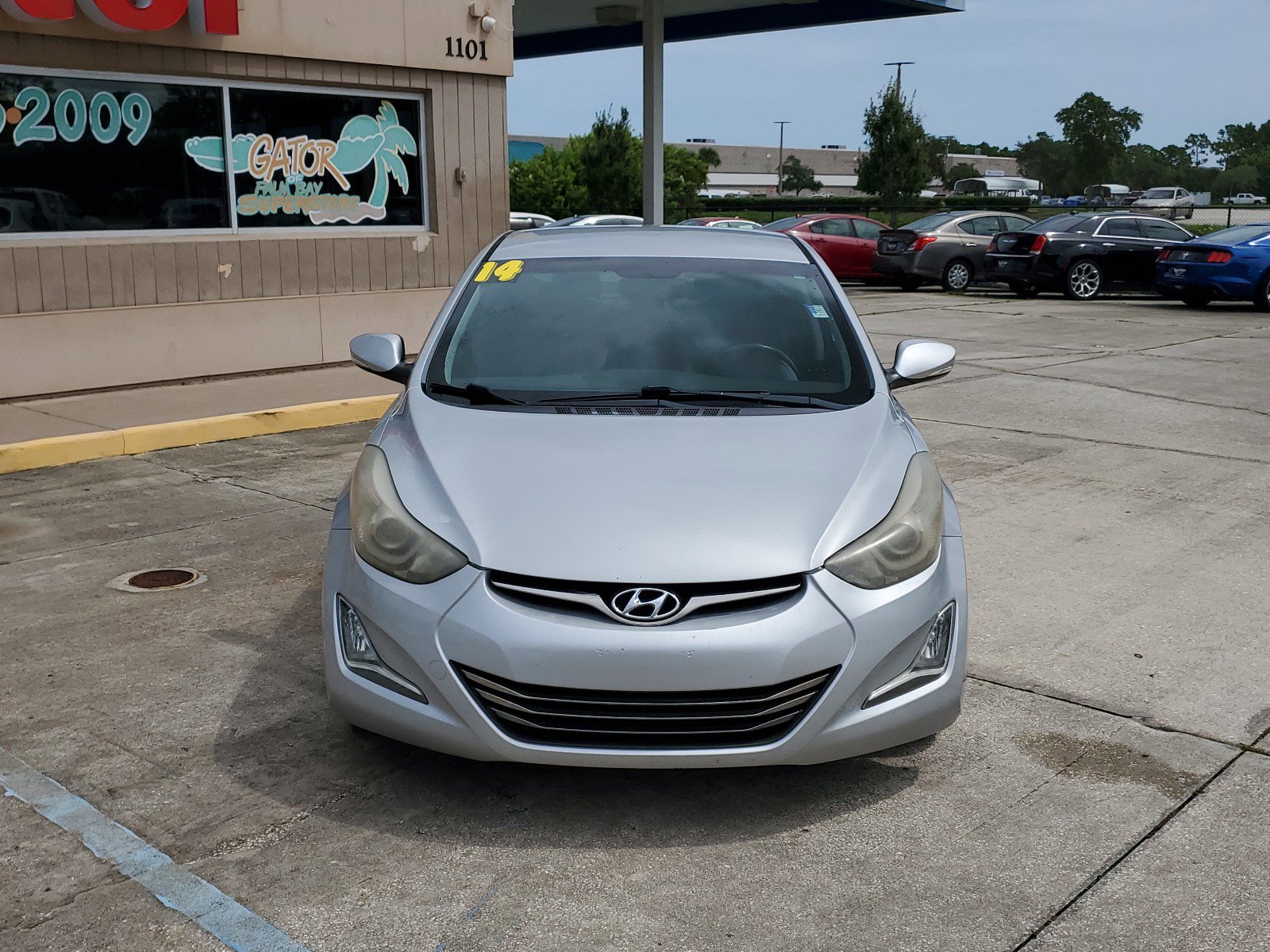 Used 2014 Hyundai Elantra Limited with VIN KMHDH4AE6EU138438 for sale in Melbourne, FL