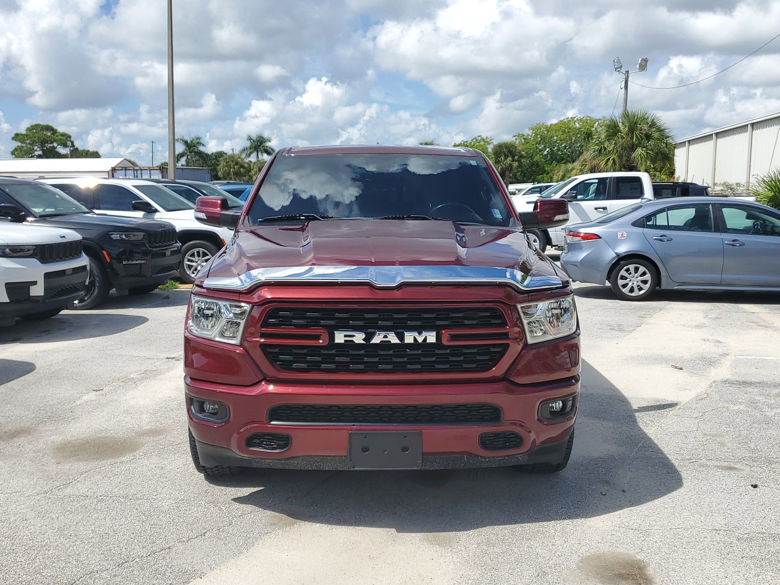 Used 2022 RAM Ram 1500 Pickup Big Horn/Lone Star with VIN 1C6SRFFT8NN281162 for sale in Melbourne, FL