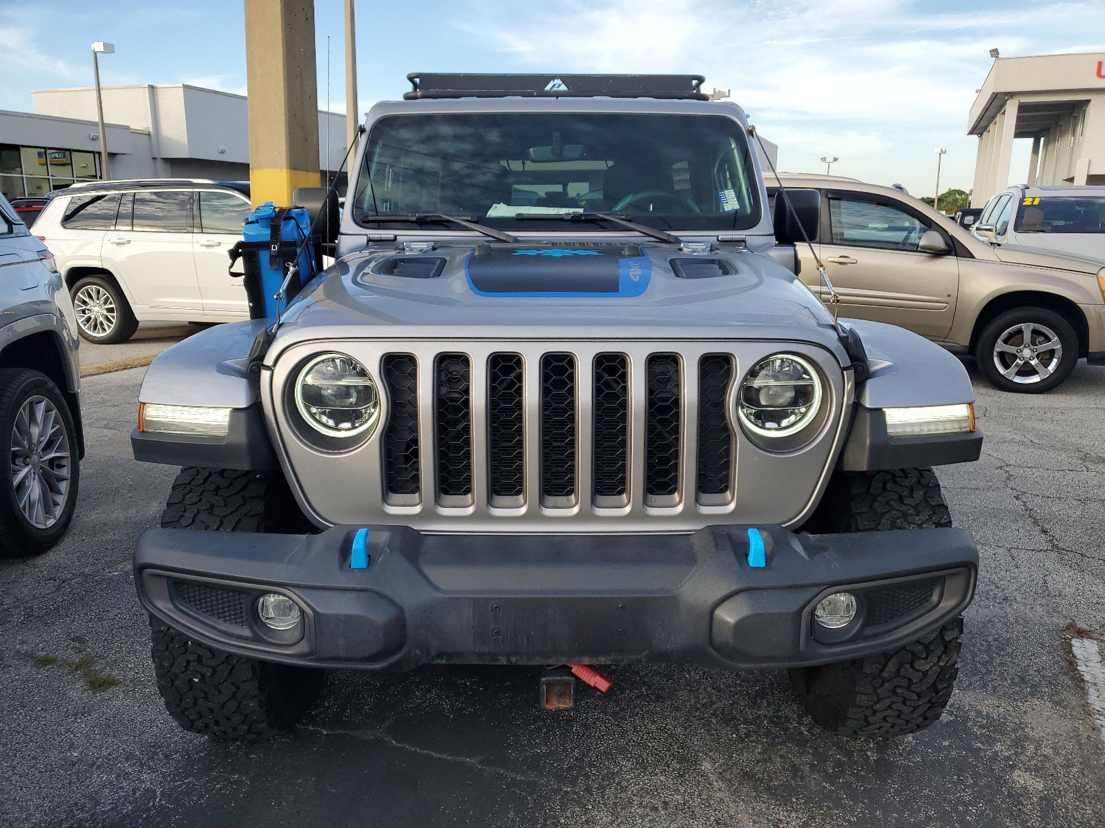 Used 2021 Jeep Wrangler Unlimited Rubicon 4XE with VIN 1C4JJXR67MW719931 for sale in Melbourne, FL