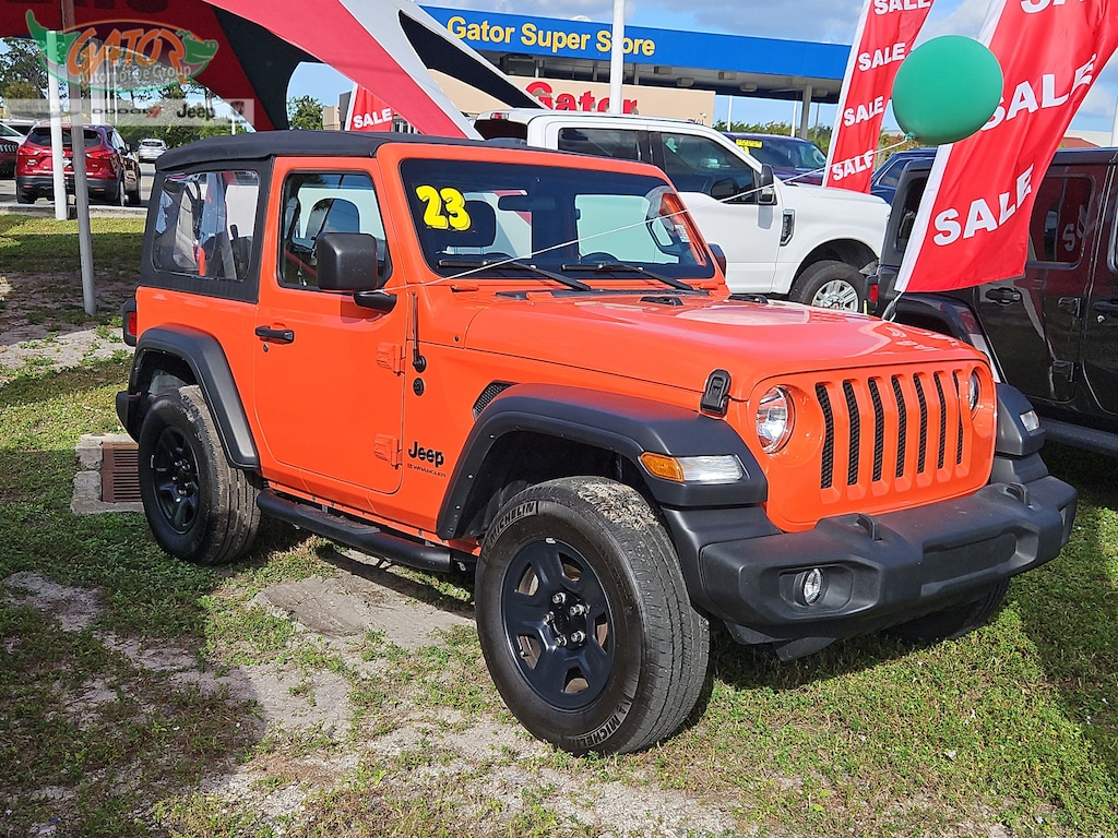 Used 2023 Jeep Wrangler 2-DOOR SPORT 4X4 SUV