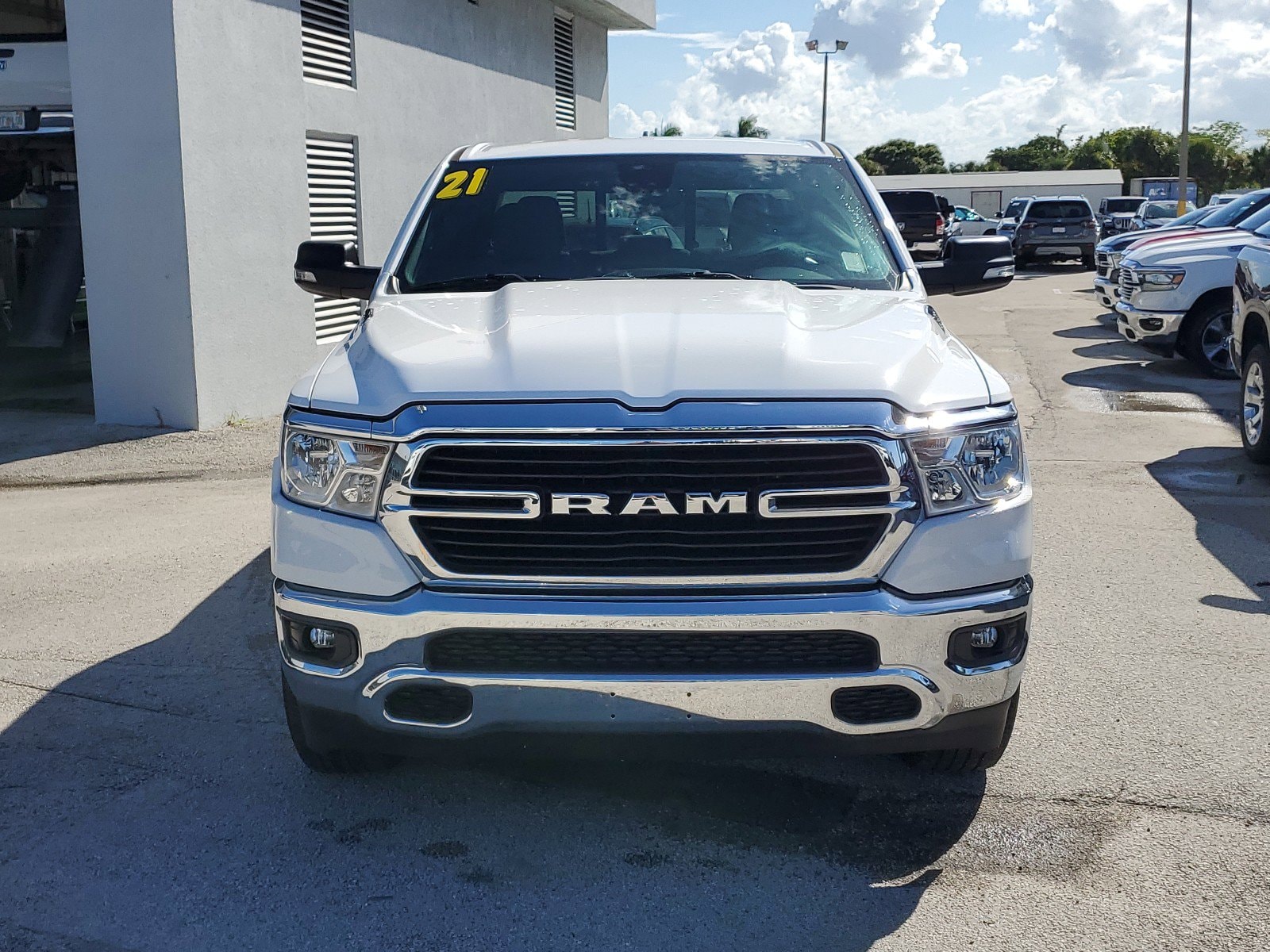 Used 2021 RAM Ram 1500 Pickup Big Horn/Lone Star with VIN 1C6RRFBG7MN669179 for sale in Melbourne, FL