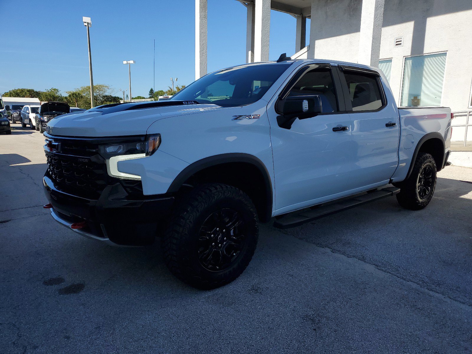 Used 2023 Chevrolet Silverado 1500 ZR2 with VIN 3GCUDHEL8PG249613 for sale in Melbourne, FL