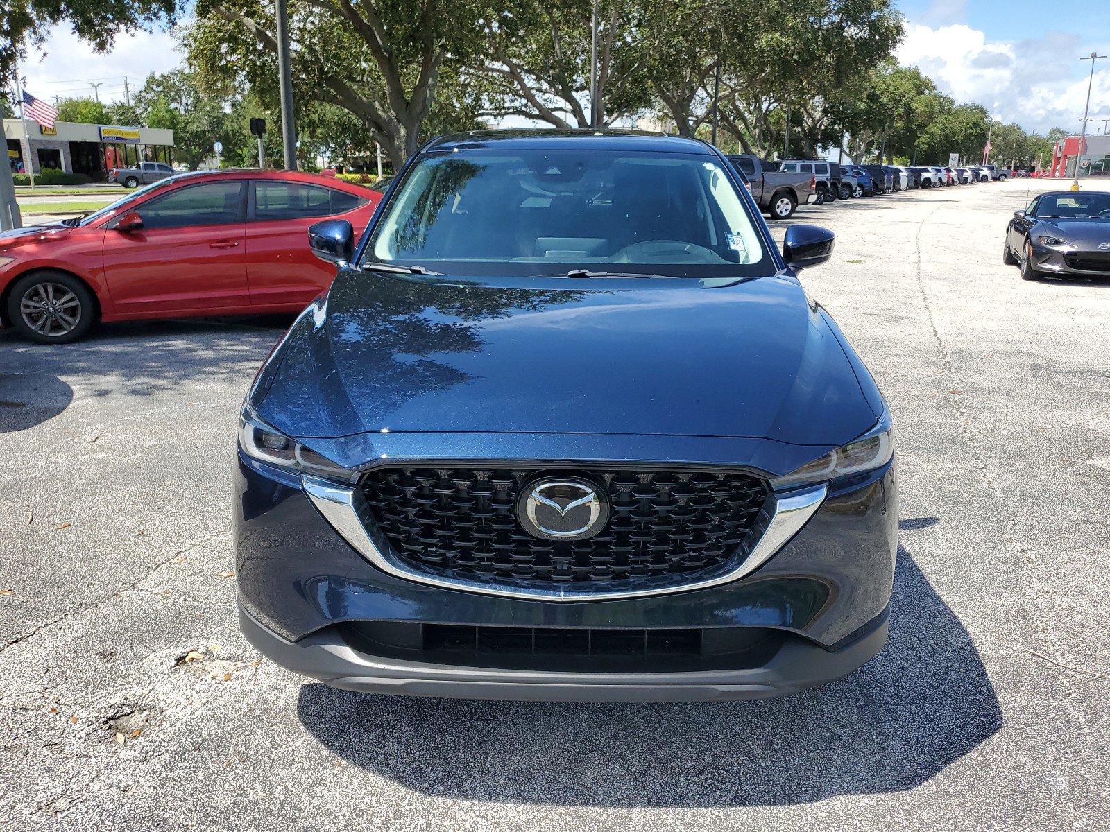 Used 2022 Mazda CX-5 S Premium Plus package with VIN JM3KFBEM4N0610092 for sale in Melbourne, FL