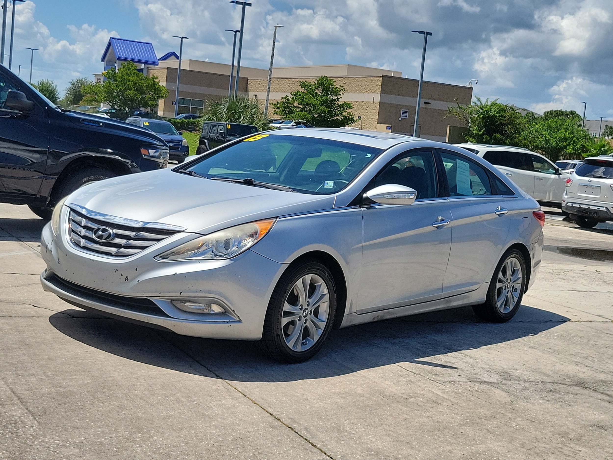 Used 2013 Hyundai Sonata Limited with VIN 5NPEC4AC7DH694224 for sale in Melbourne, FL