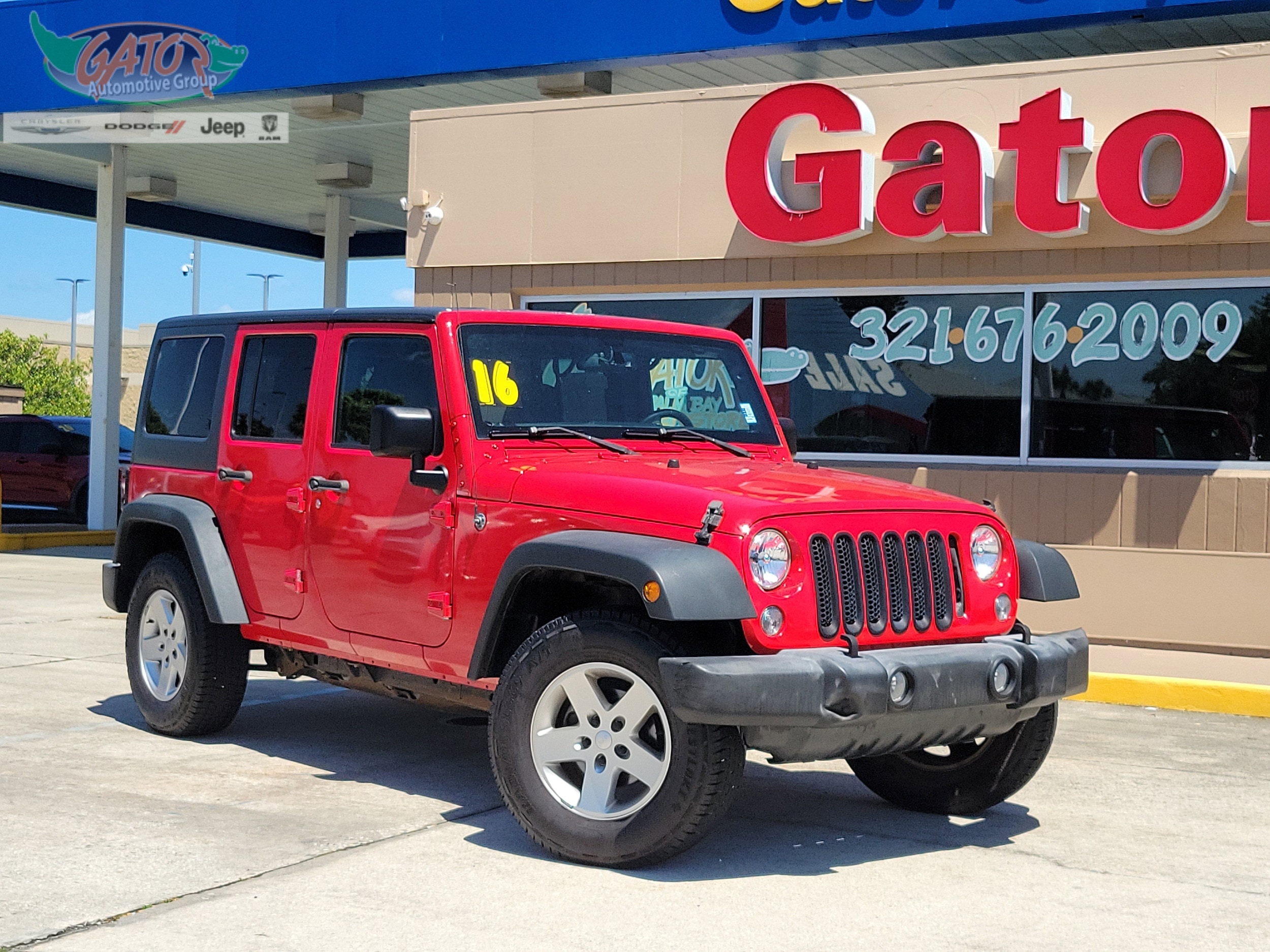 2016 Jeep Wrangler Unlimited Sport S