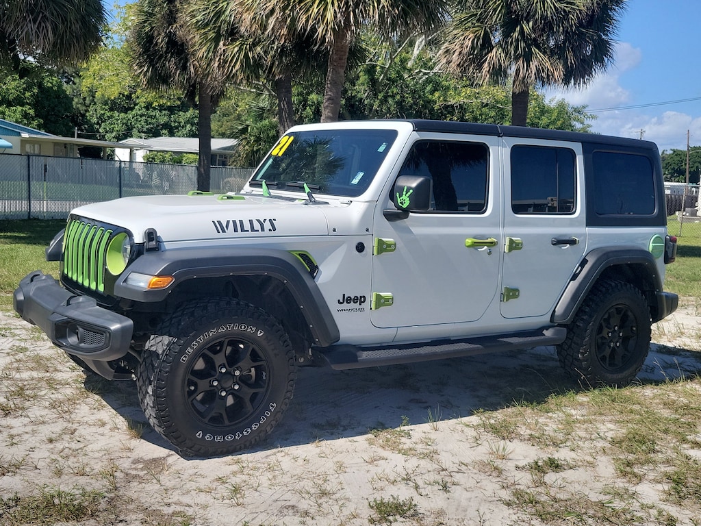 Used 2021 Jeep Wrangler Unlimited Sport SUV