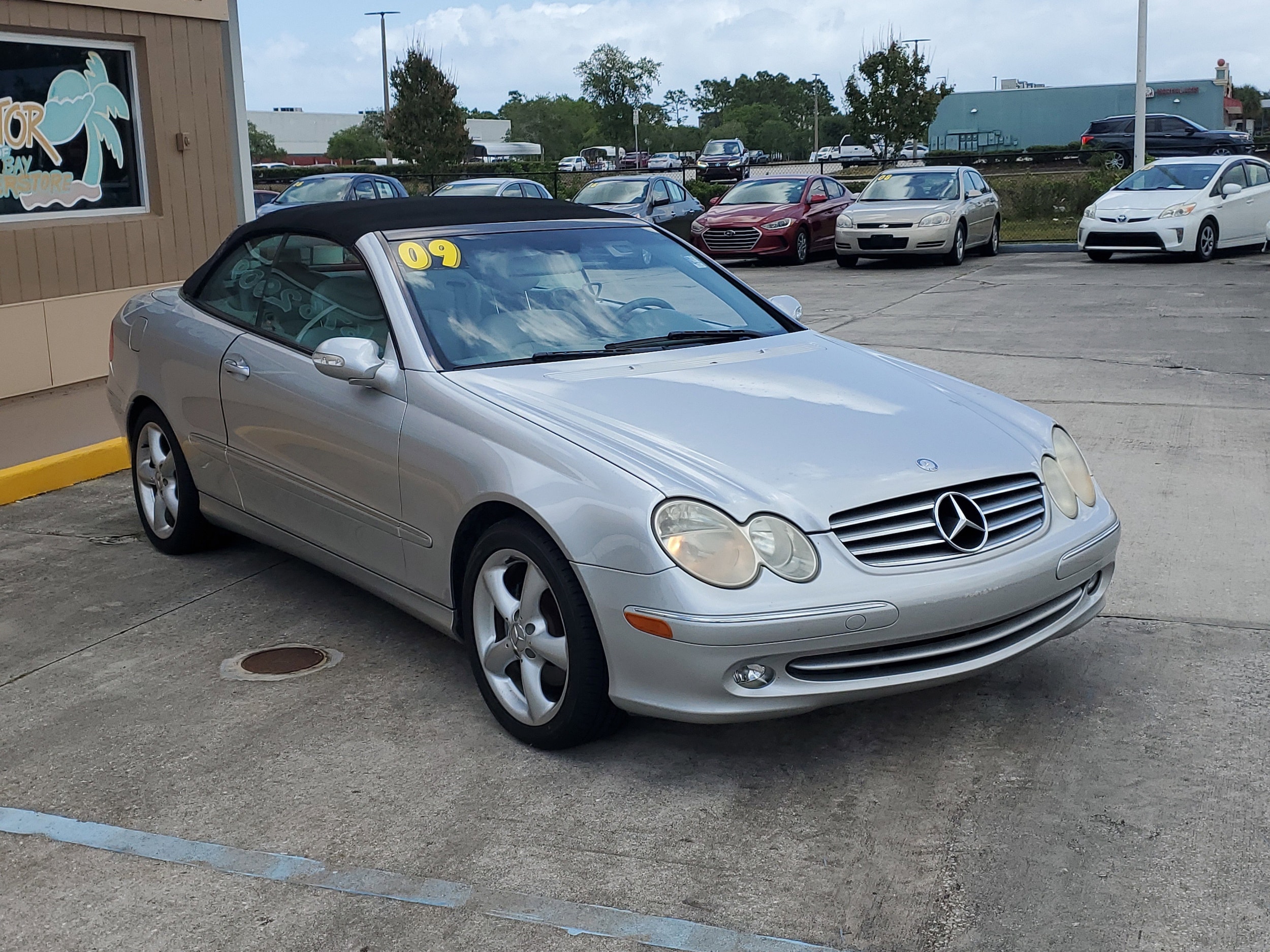 Used 2005 Mercedes-Benz CLK-Class CLK320 with VIN WDBTK65G55T053927 for sale in Melbourne, FL