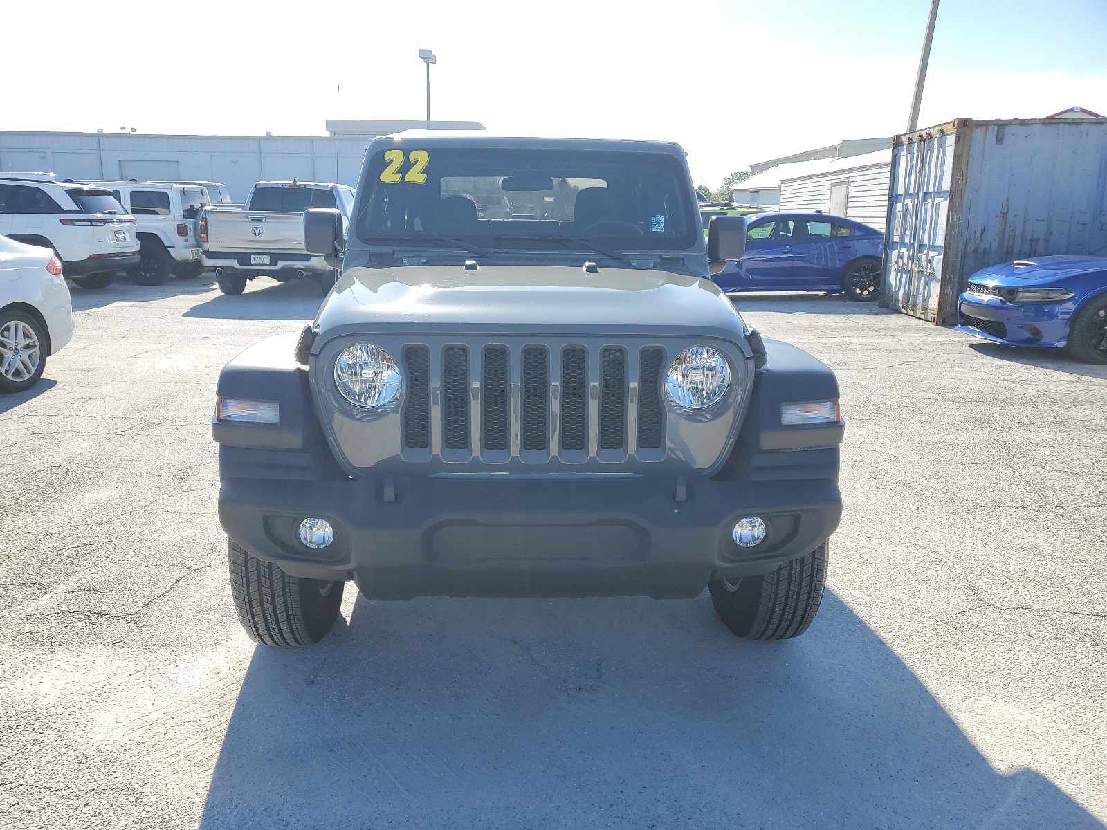 Used 2022 Jeep Wrangler Sport S with VIN 1C4GJXAN6NW264973 for sale in Melbourne, FL