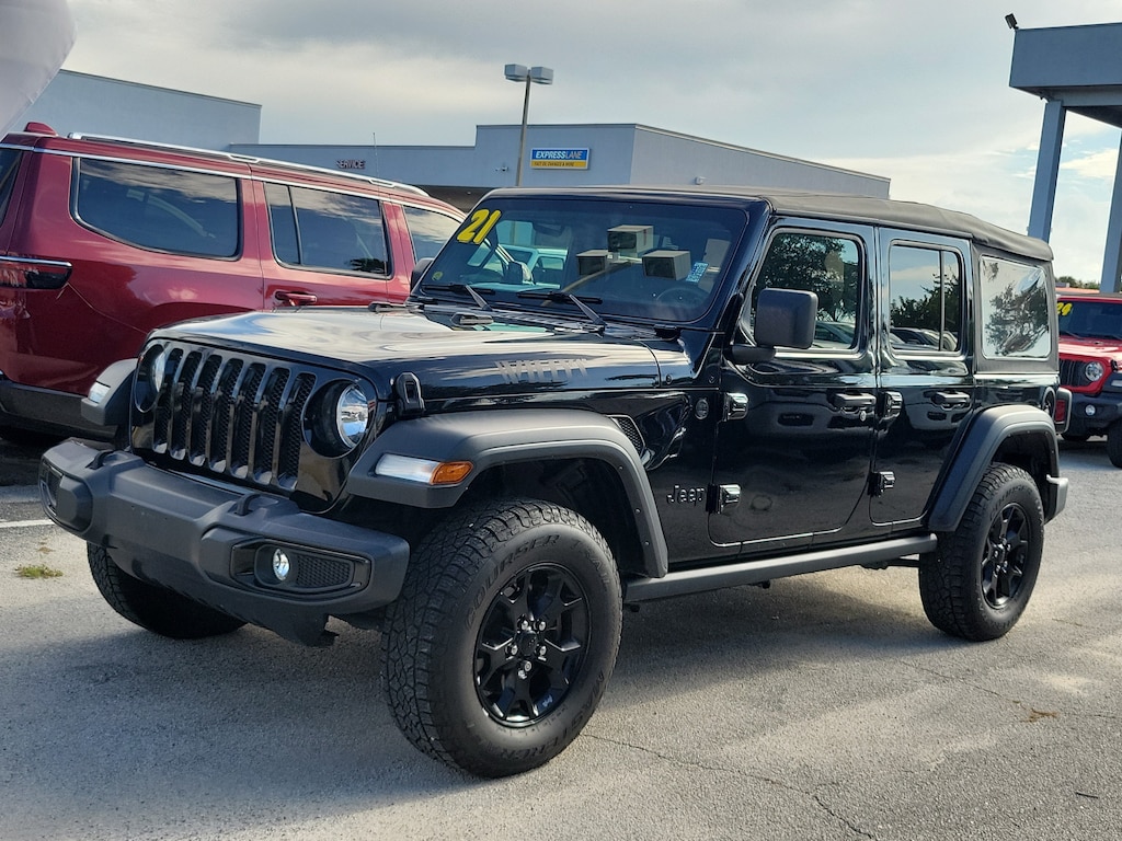 Used 2021 Jeep Wrangler Unlimited Sport SUV