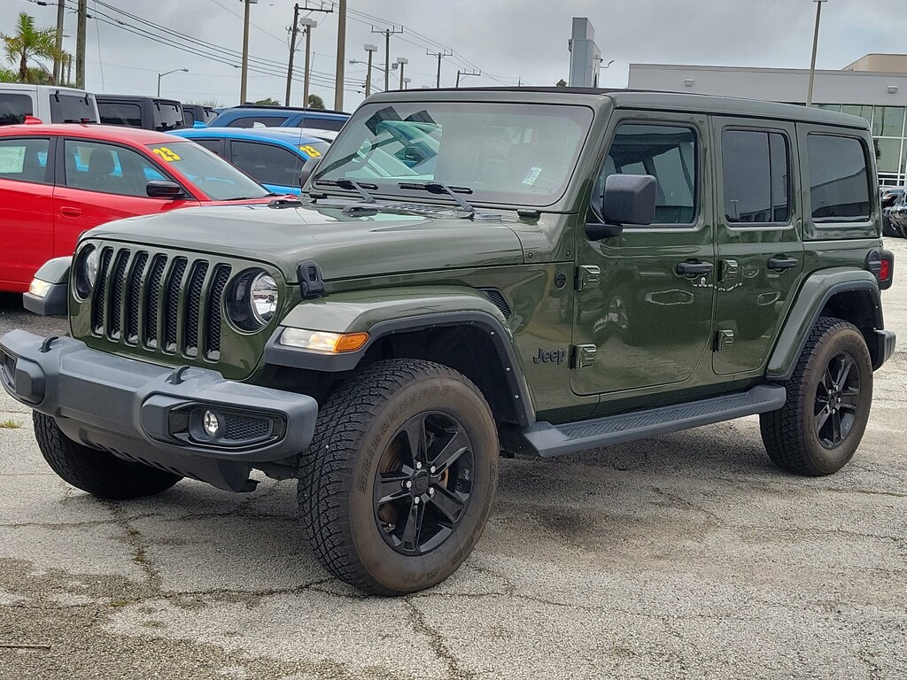 Used 2021 Jeep Wrangler Unlimited Sahara SUV