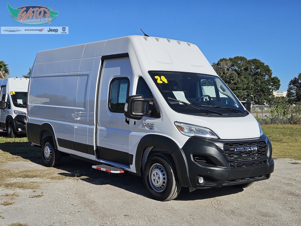 Used 2024 Ram ProMaster 3500 Delivery Van BEV Tradesman Van Extended Cargo Van