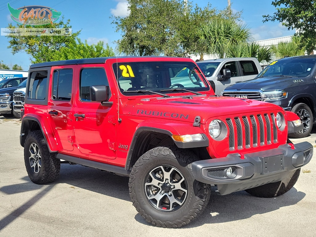 Used 2021 Jeep Wrangler Unlimited Rubicon SUV