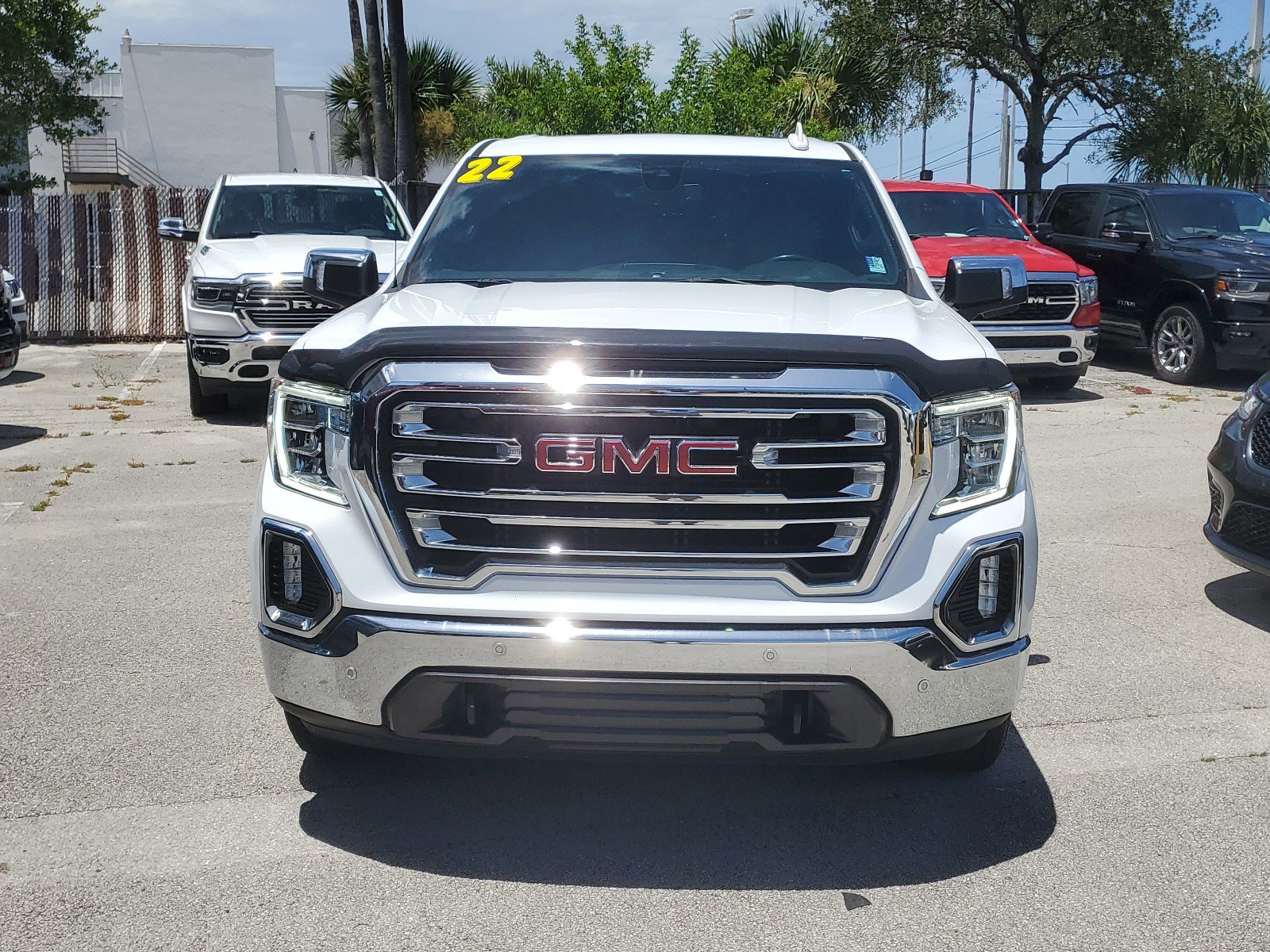 Used 2022 GMC Sierra 1500 Limited SLT with VIN 3GTU9DED4NG117948 for sale in Melbourne, FL