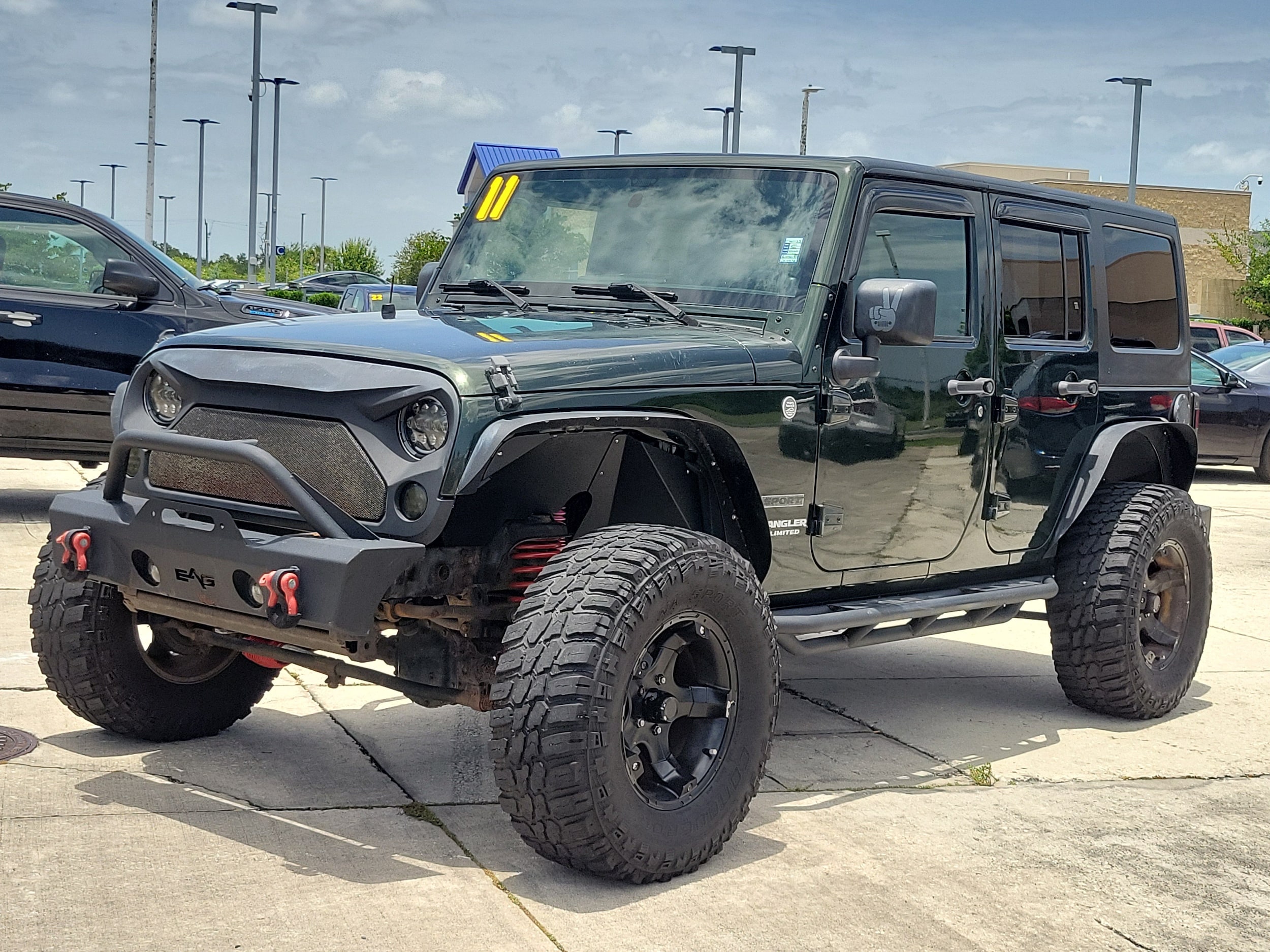 Used 2011 Jeep Wrangler Unlimited Sport with VIN 1J4HA3H16BL500917 for sale in Melbourne, FL