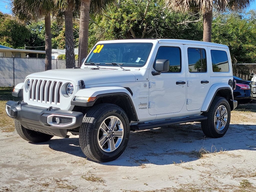 Used 2021 Jeep Wrangler Unlimited Sahara SUV