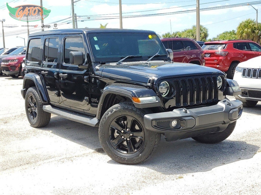 Used 2021 Jeep Wrangler Unlimited Sahara Altitude Unlimited Sahara Altitude 4x4