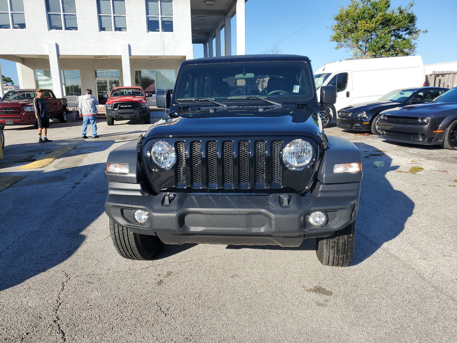 Used 2023 Jeep Wrangler 4-Door Sport with VIN 1C4HJXDG4PW614895 for sale in Melbourne, FL