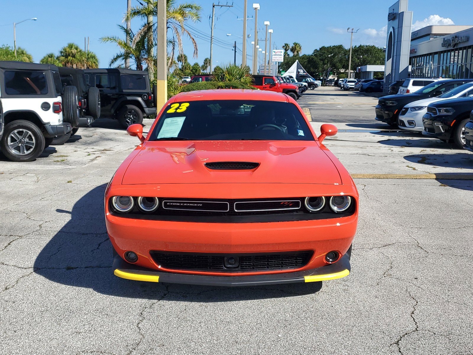 Used 2023 Dodge Challenger R/T with VIN 2C3CDZBT2PH515086 for sale in Melbourne, FL