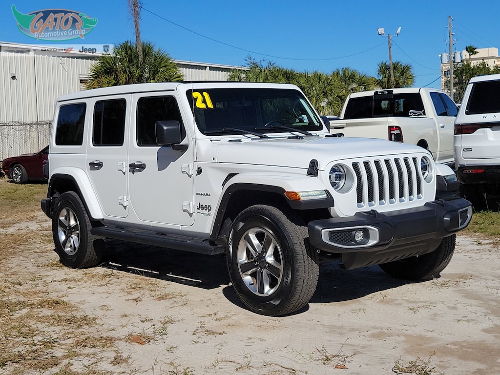 Used 2021 Jeep Wrangler Unlimited Sahara SUV