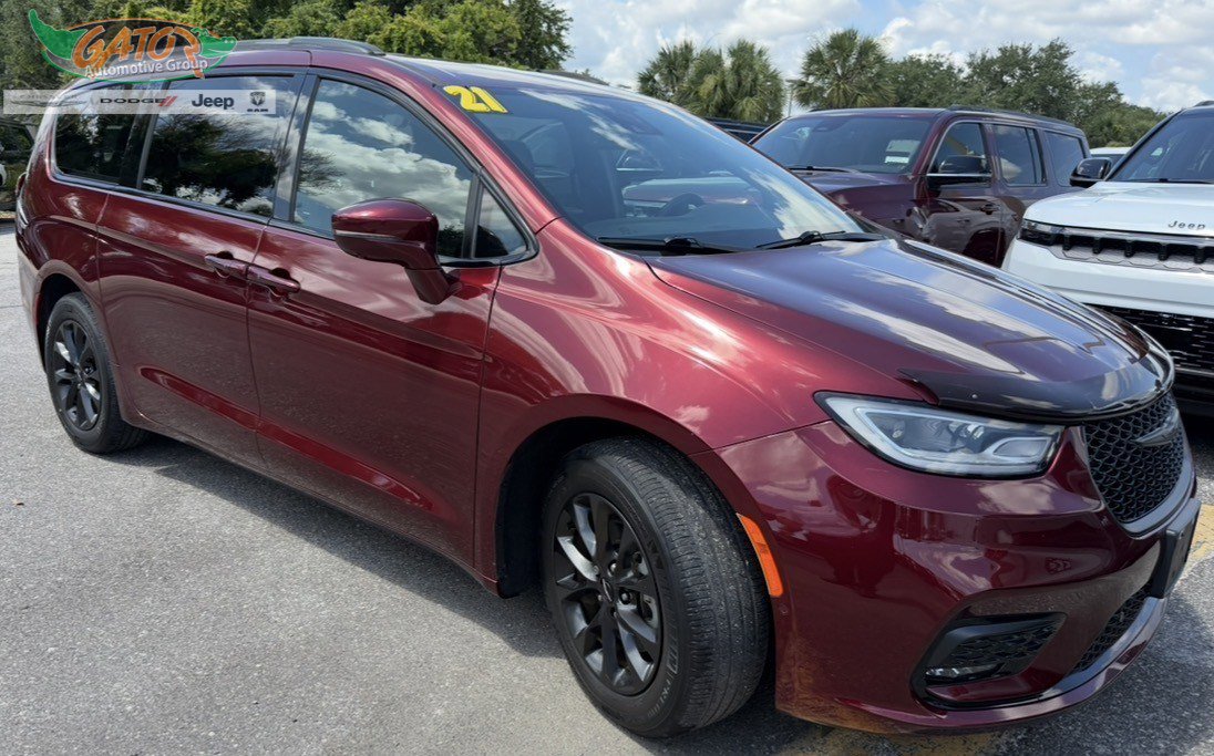 Velvet Red Pearlcoat 2021 Chrysler Pacifica Touring L FWD Minivan Front-Wheel Drive Automatic