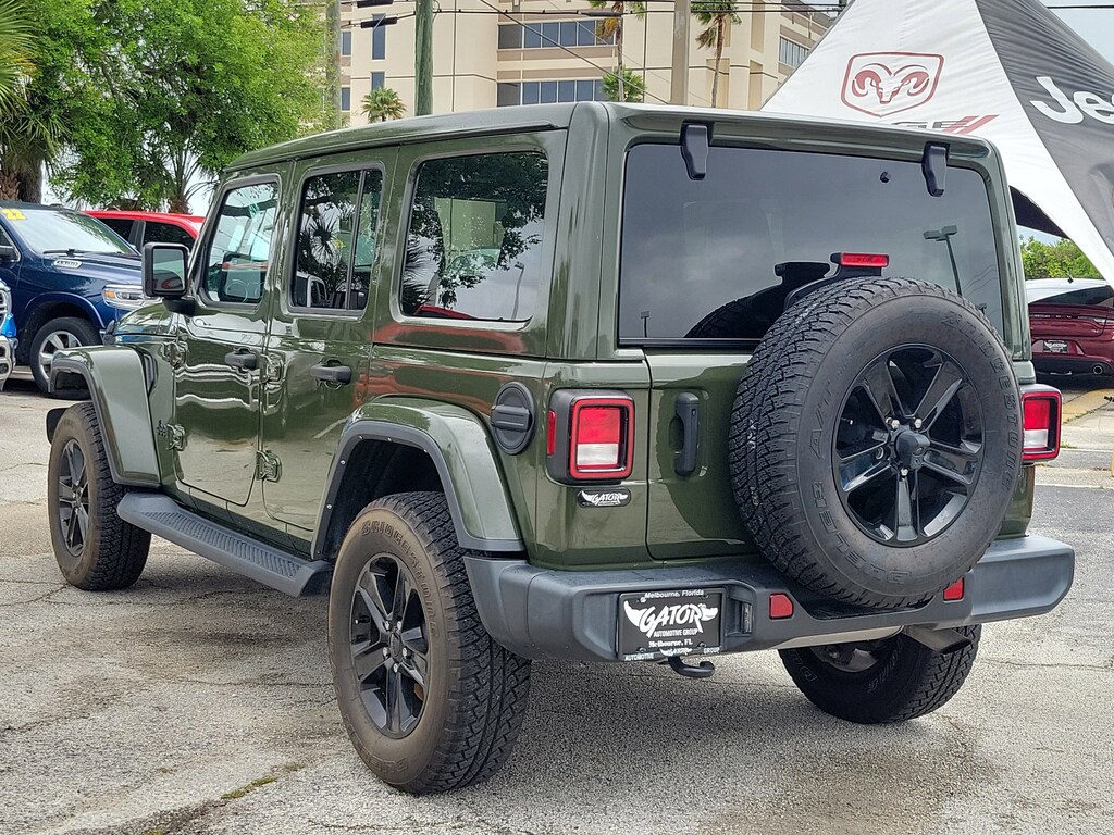 Used 2021 Jeep Wrangler Unlimited Sahara SUV