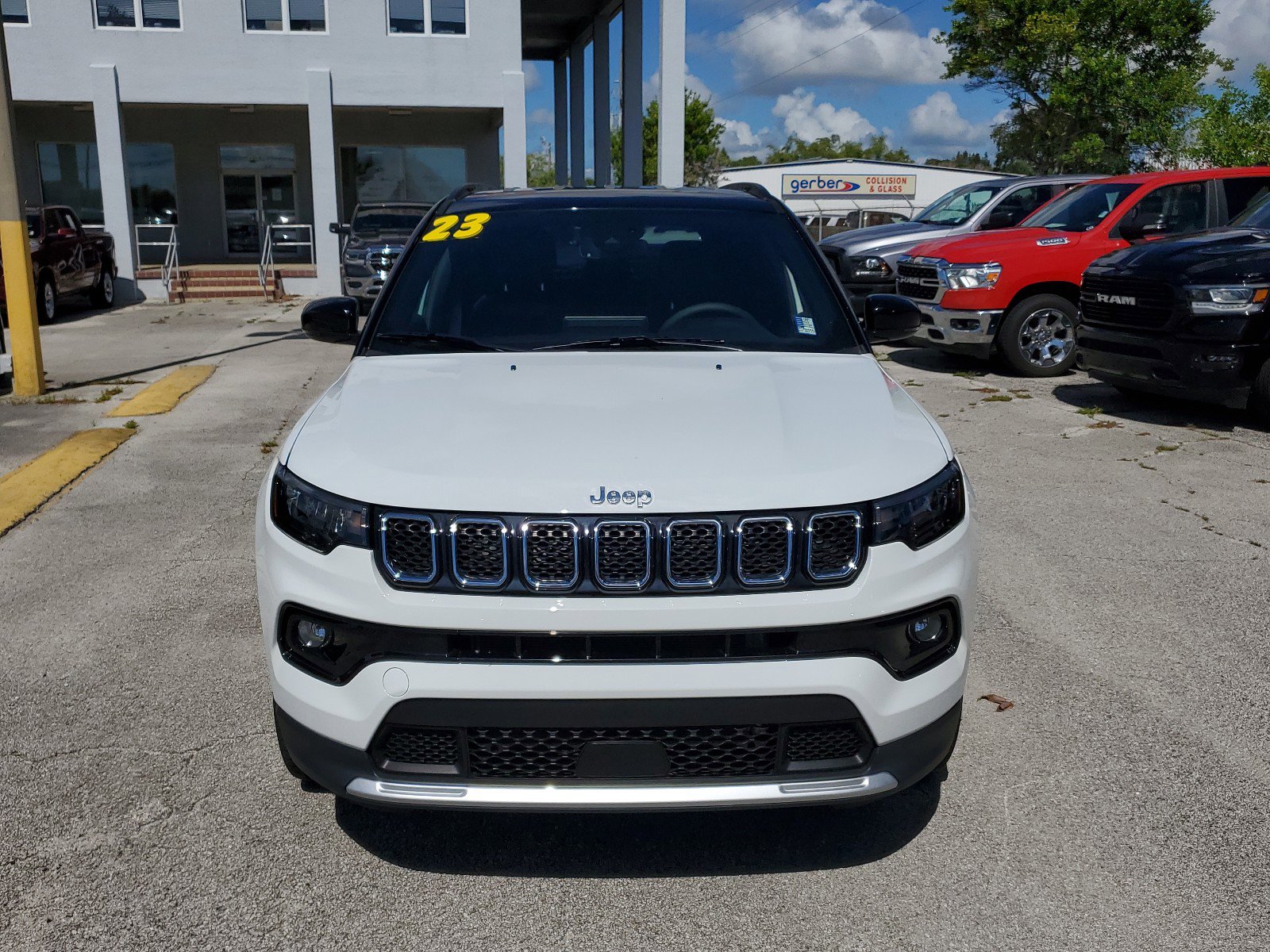 Used 2023 Jeep Compass Limited with VIN 3C4NJDCN4PT506588 for sale in Melbourne, FL