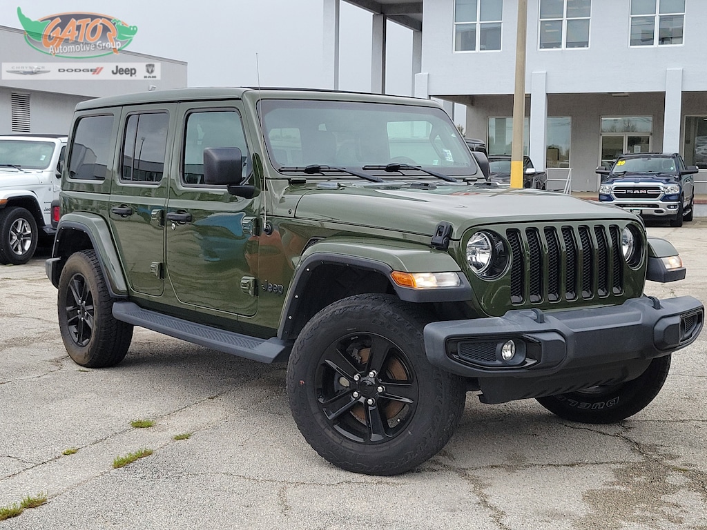 Used 2021 Jeep Wrangler Unlimited Sahara SUV