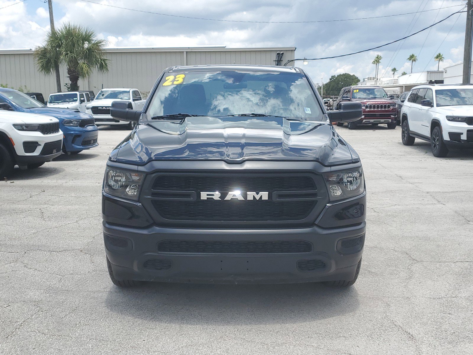 Used 2023 RAM Ram 1500 Pickup Tradesman with VIN 1C6SRECG2PN571546 for sale in Melbourne, FL