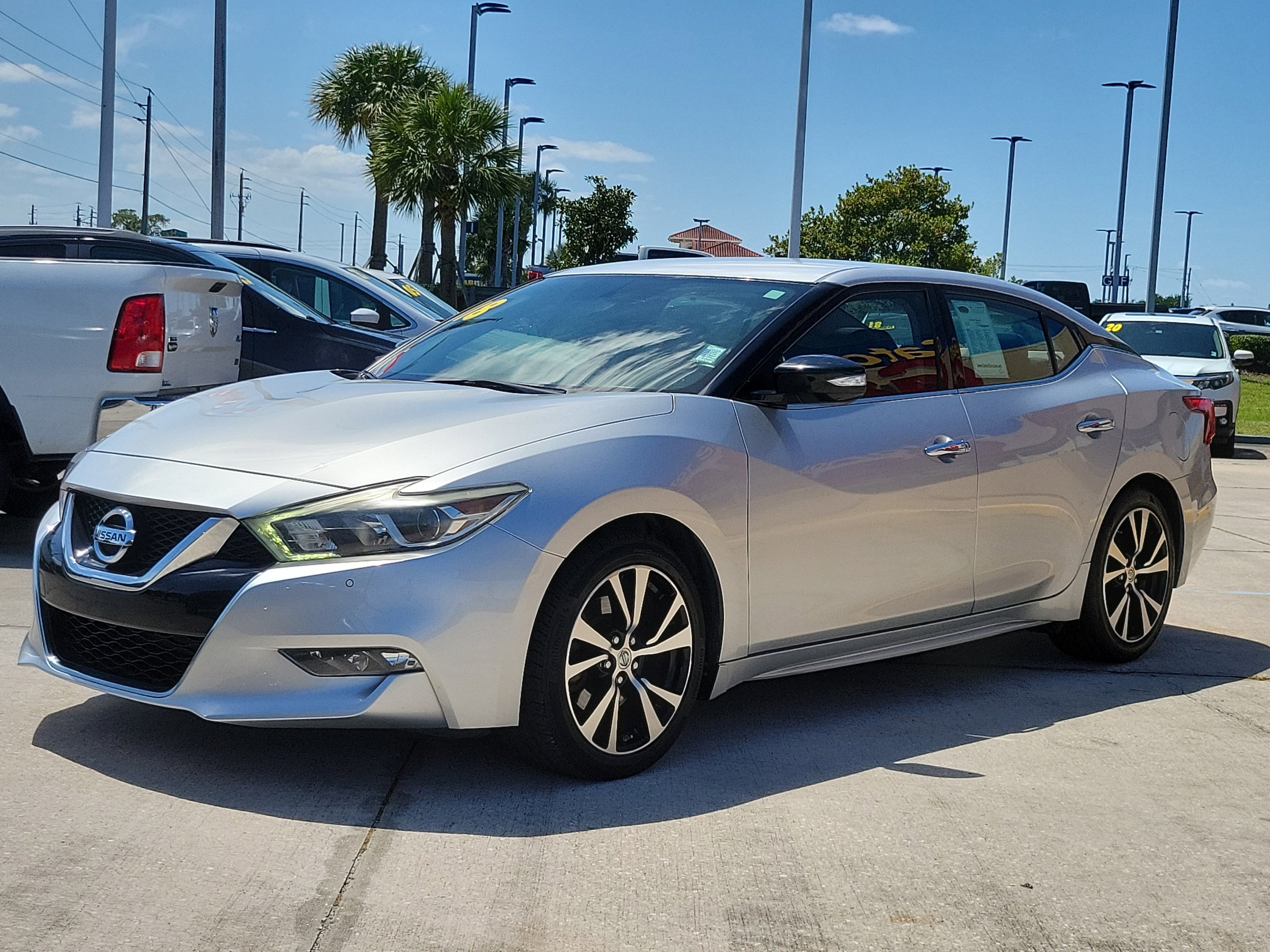Used 2018 Nissan Maxima SV with VIN 1N4AA6AP9JC391364 for sale in Melbourne, FL