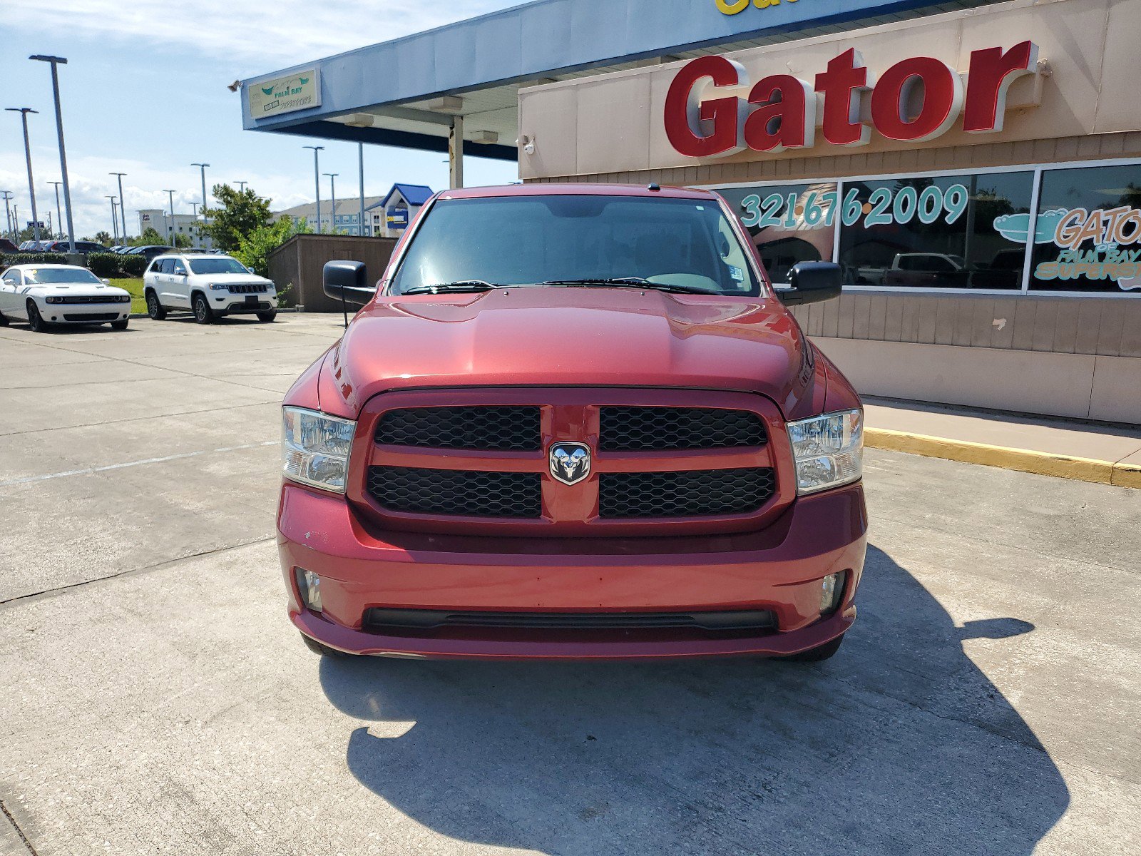 Used 2013 RAM Ram 1500 Pickup Express with VIN 3C6JR6AT0DG500674 for sale in Melbourne, FL