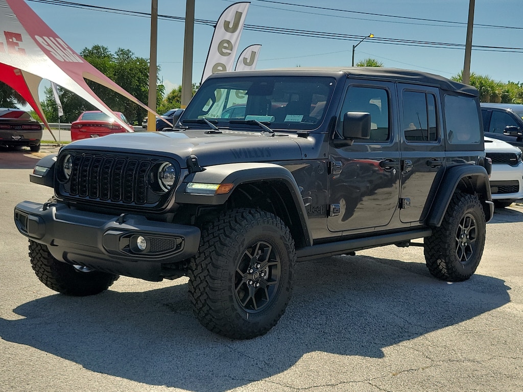 New 2026 Jeep Wrangler 4-DOOR WILLYS Sport Utility