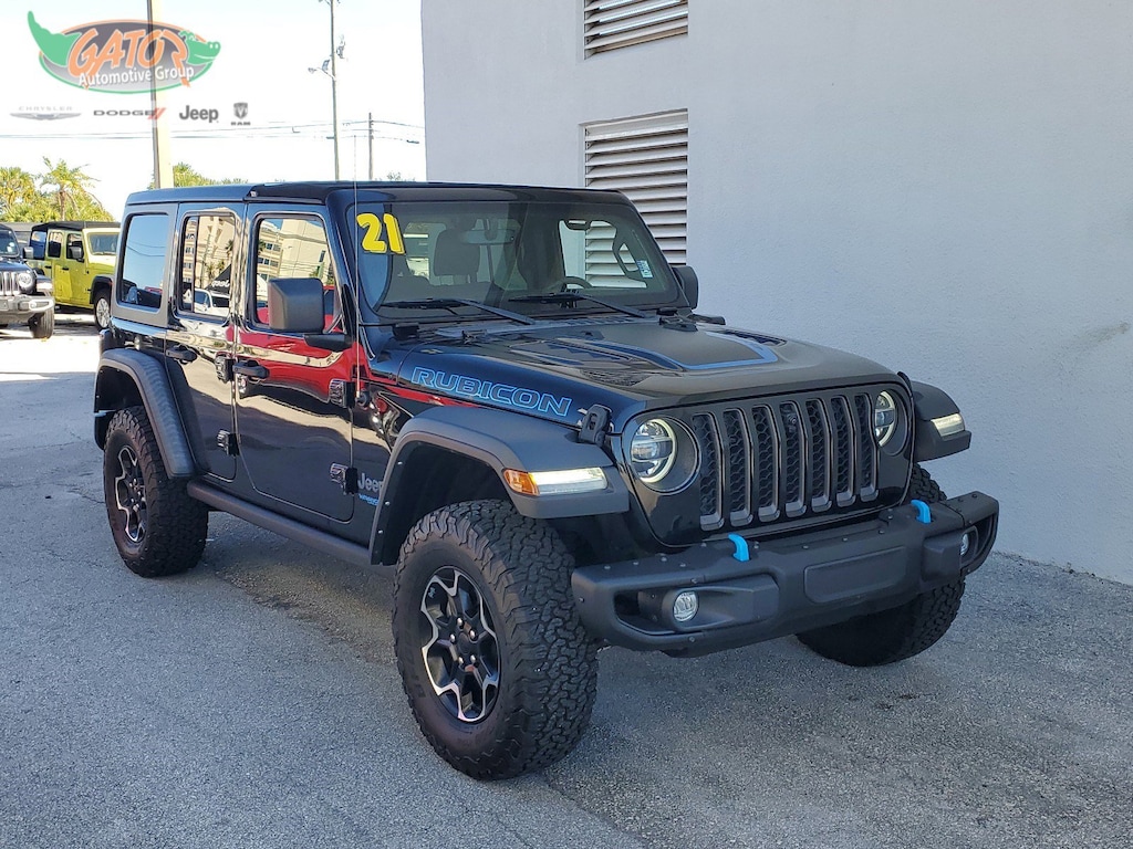 Used 2021 Jeep Wrangler 4xe Unlimited Rubicon Unlimited Rubicon 4x4