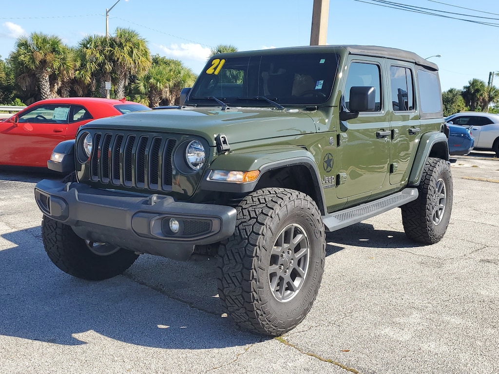 Used 2021 Jeep Wrangler Unlimited Sport SUV