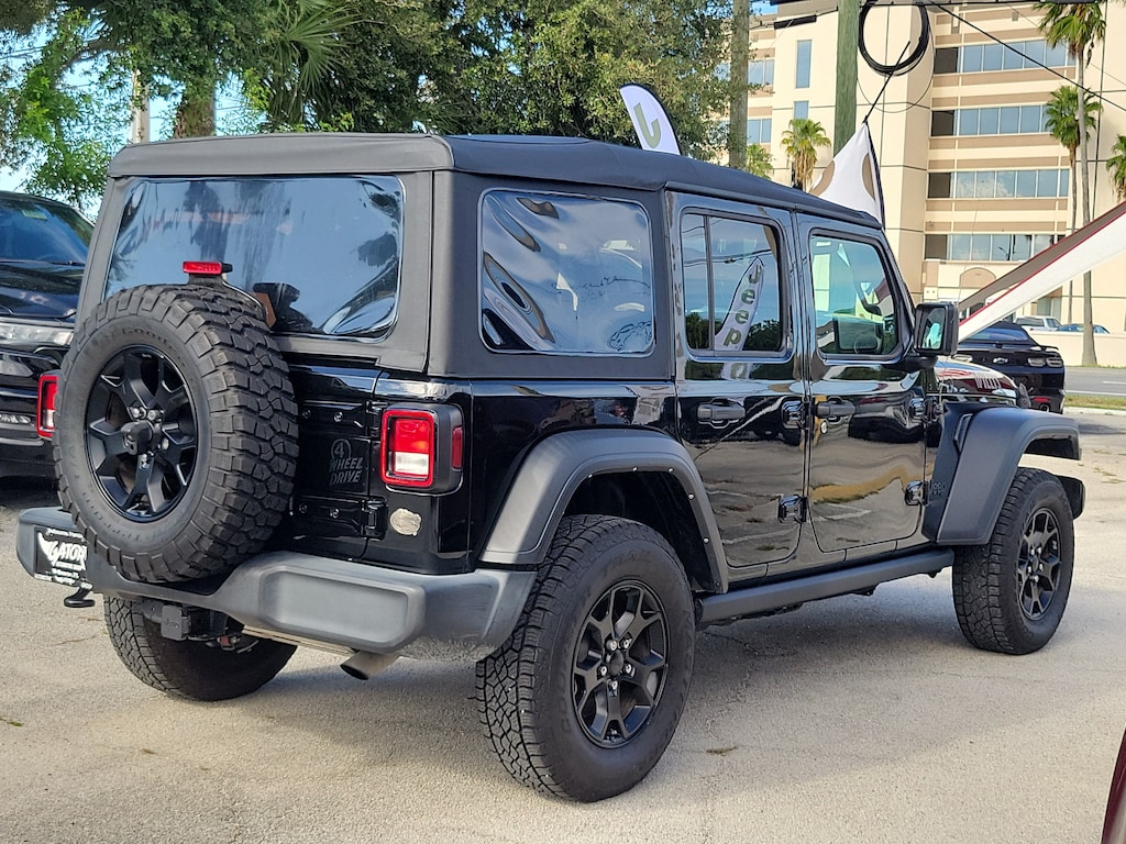 Used 2021 Jeep Wrangler Unlimited Sport SUV