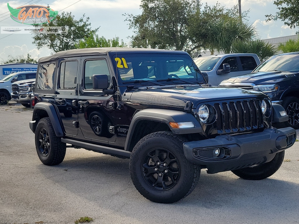 Used 2021 Jeep Wrangler Unlimited Sport SUV