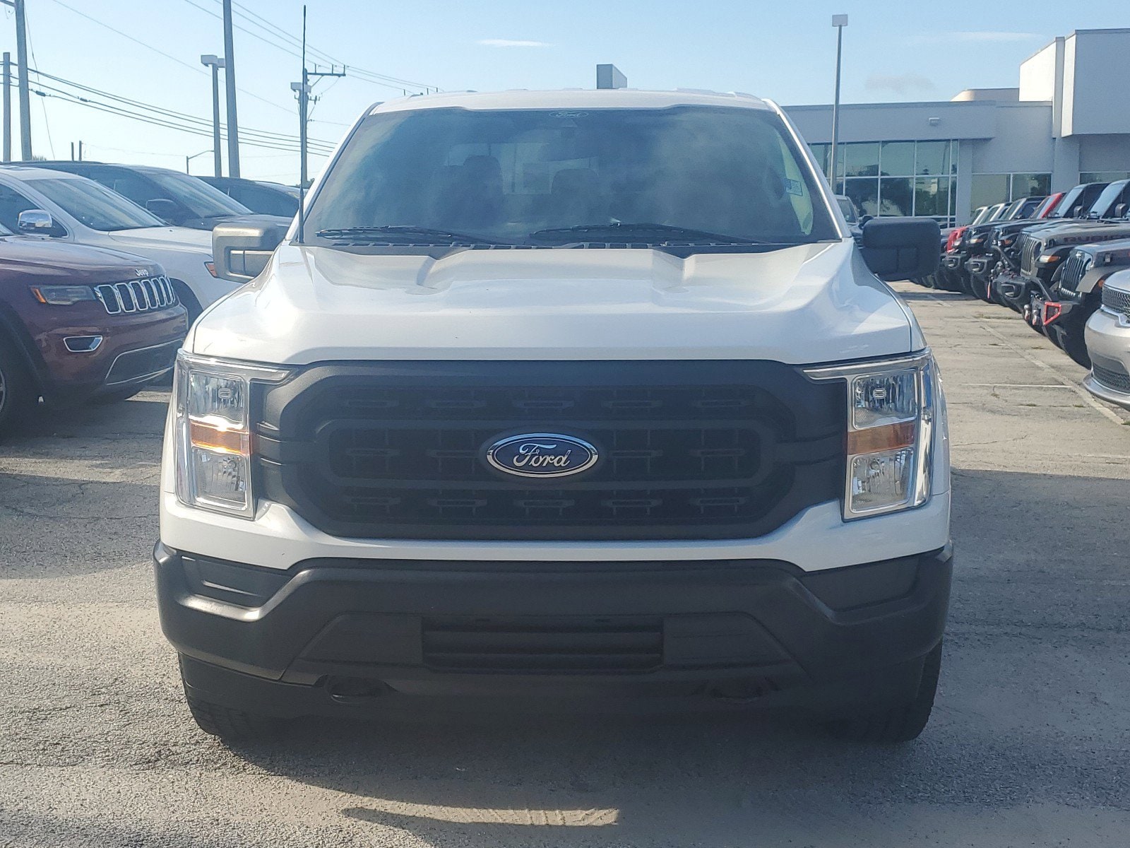 Used 2021 Ford F-150 XL with VIN 1FTEW1EB4MFB64729 for sale in Melbourne, FL