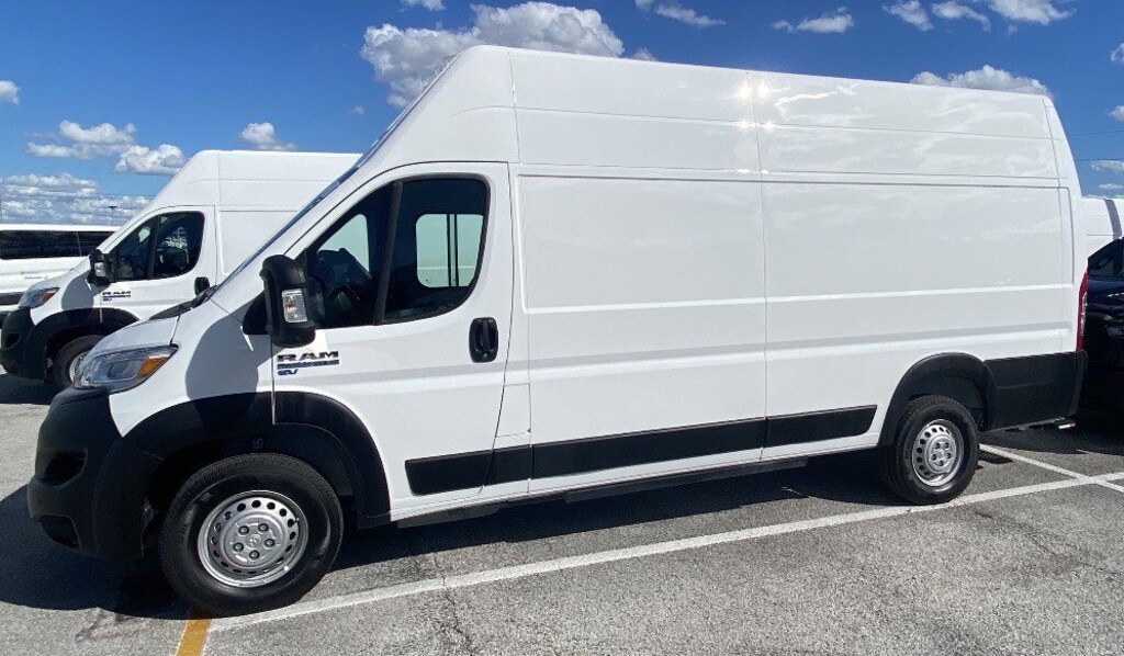 Used 2024 Ram ProMaster 3500 Delivery Van BEV Tradesman Van Extended Cargo Van