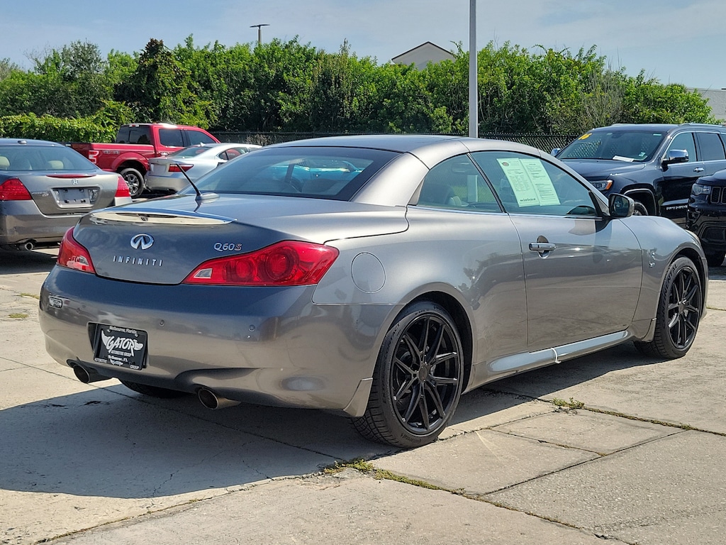 Used 2015 INFINITI Q60 3.7 with Navigation Package Convertible