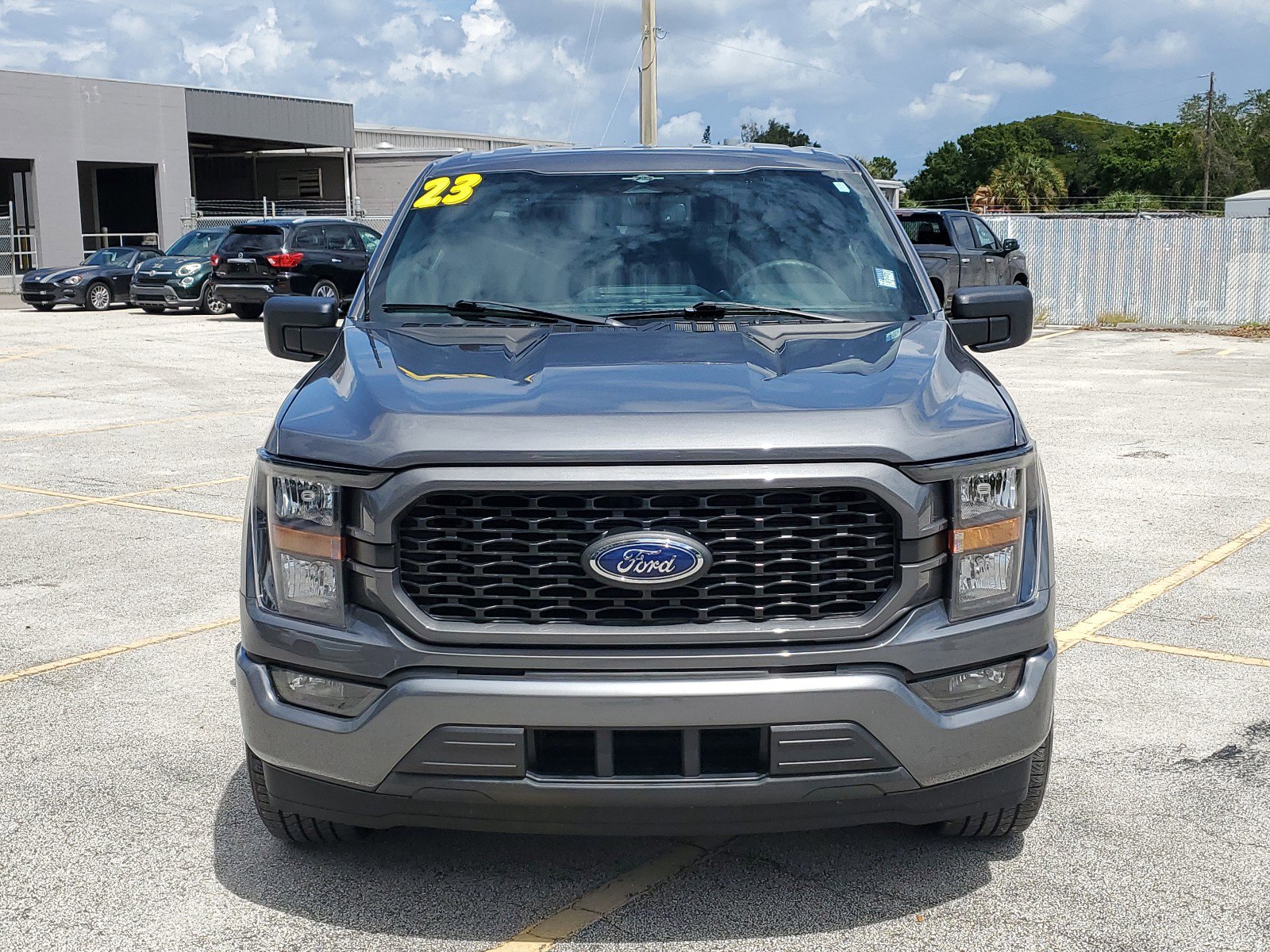 Used 2023 Ford F-150 XL with VIN 1FTEW1CP2PKD70383 for sale in Melbourne, FL