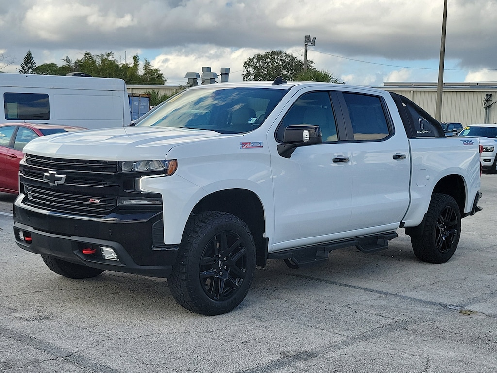 Used 2021 Chevrolet Silverado 1500 LT Trail Boss Truck Crew Cab