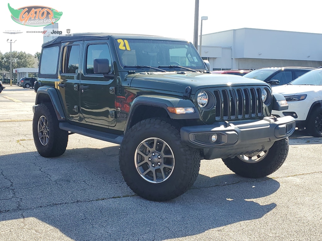Used 2021 Jeep Wrangler Unlimited Sport SUV
