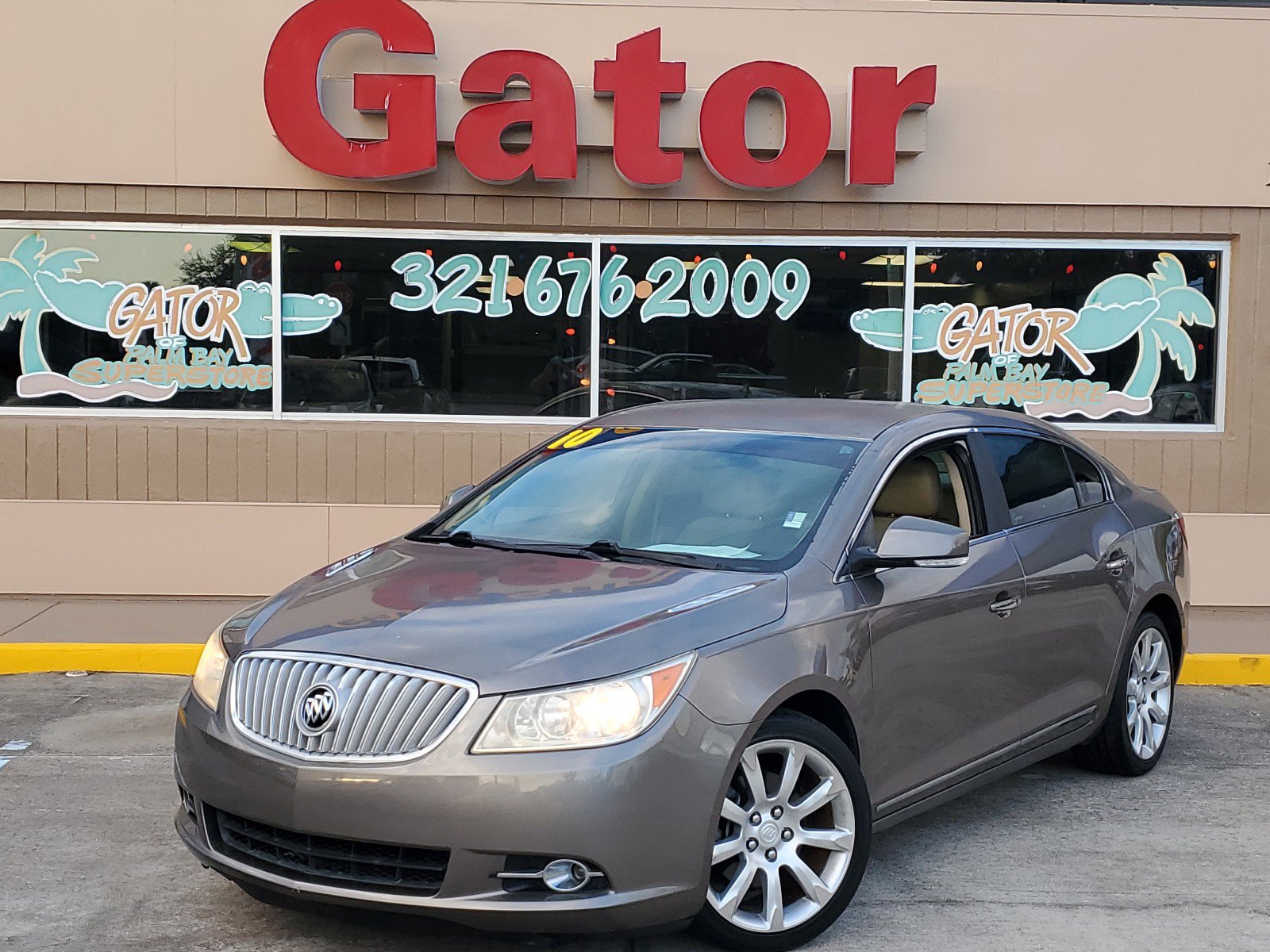 Used 2010 Buick LaCrosse CXS with VIN 1G4GE5EVXAF294437 for sale in Melbourne, FL