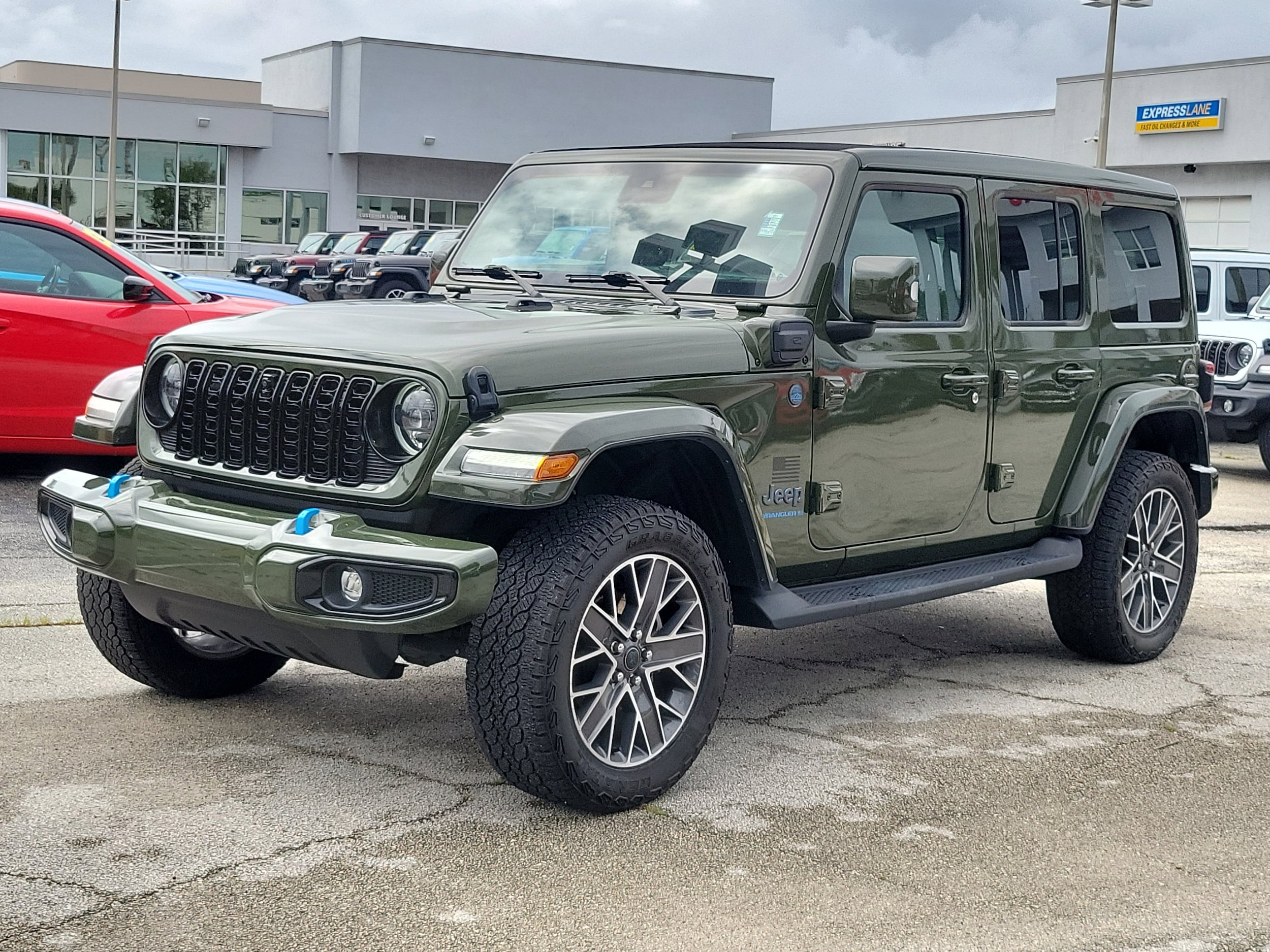 Used 2024 Jeep Wrangler 4xe High Altitude 4XE with VIN 1C4RJXU64RW197132 for sale in Melbourne, FL