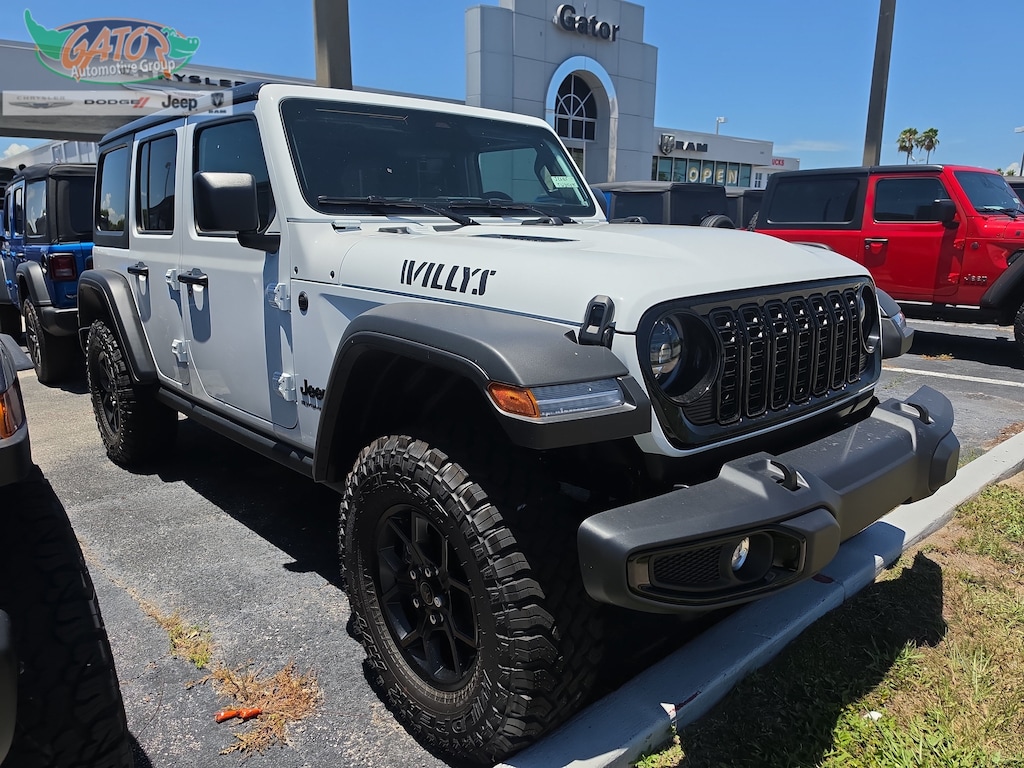 New 2026 Jeep Wrangler 4-DOOR WILLYS Sport Utility