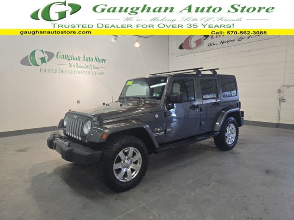 Used 2018 Jeep Wrangler JK Unlimited Sahara 4x4 SUV