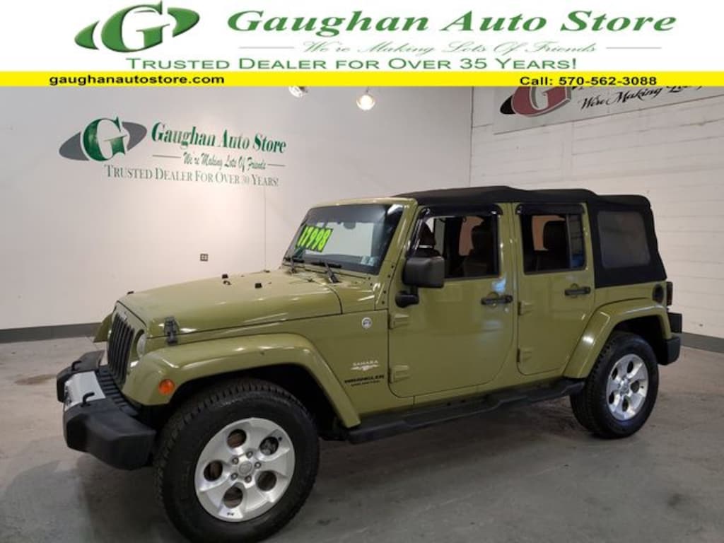 Used 2013 Jeep Wrangler Unlimited Sahara SUV