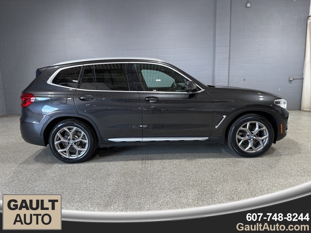 Used 2021 BMW X3 30i with VIN 5UXTY5C08M9F31397 for sale in Endicott, NY