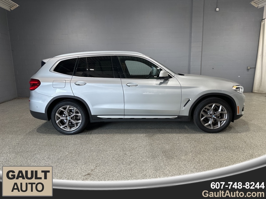 Certified 2021 BMW X3 30i with VIN 5UXTY5C00M9G79690 for sale in Endicott, NY